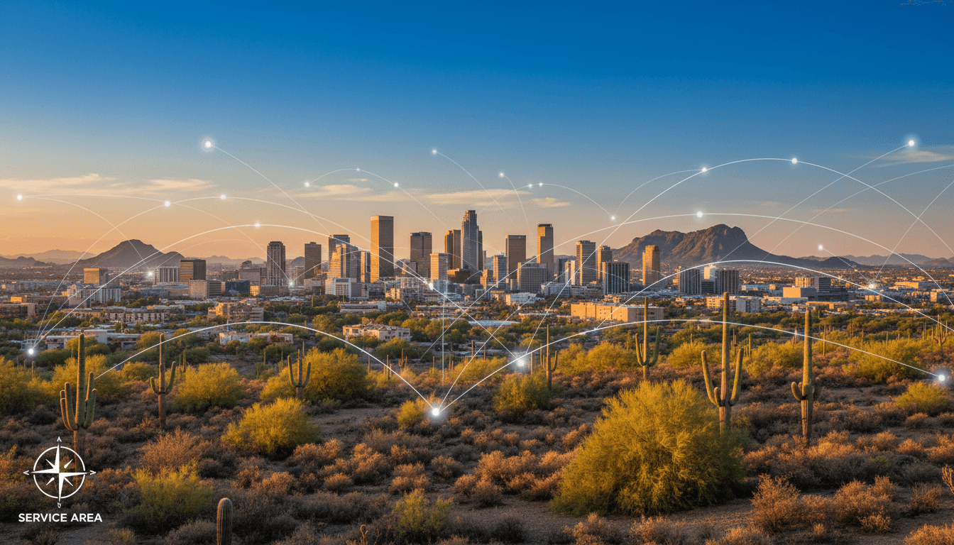 Phoenix Arizona skyline
